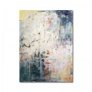 100 % 손으로 그린 ​​아트 유화 추상 그림 캔버스 현대 스타일 홈 장식 그림