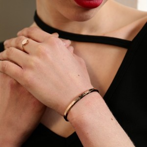 스테인레스 스틸 오프닝 레터링 팔찌