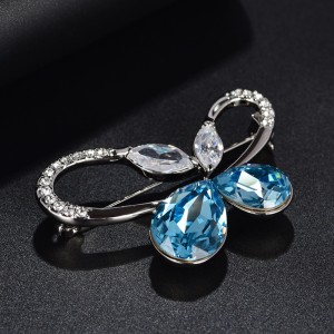 한국어 에디션 성격 크리스탈 브로치