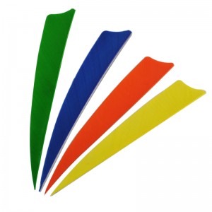 Nika 양궁 172312 4inch 깃털 방패 양궁 모든 종류의 화살표를 불러 오는 슈팅