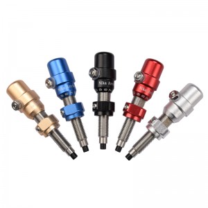 Nika 양궁 250001 양궁을위한 플라스틱 코어 플런저 보우 슈팅 스크류 - 인 압력 버튼