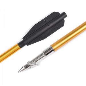 Elong 야외 110357-01 6.8 인치 알루미늄 낚시 볼트 작살 스틸 포인트