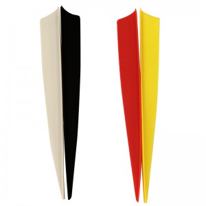 Nika 양궁 170017 5inch 방패 TPU 베인 양궁 모든 종류의 화살표 촬영