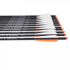 Elong 야외 114494 ID7.62mm 16inch 롤 포스 볼트 TPU 베인 양궁 촬영을 사용하여