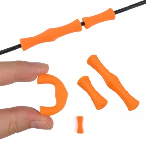 Elong 야외 42FT09 손가락 가드 활 끈 손가락 보호를 사용하여 촬영