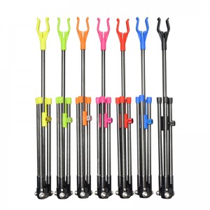 Nika Archery 46ST06 3K 탄소 Recurve Bow Stand for Achery Recurve 홀더