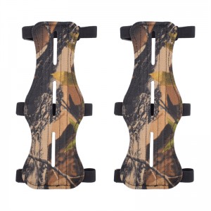 Elong 야외 44AG01 8.5inch 팔 가드 조정 가능한 양면 양궁 앞 팔 보호