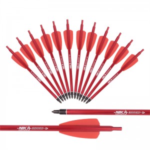 니카 양궁 113173-02 코브라 가산기/R9/RX 석궁 사냥을위한 7.5 인치 알루미늄 석궁 볼트