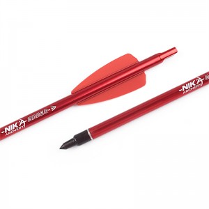 니카 양궁 113173-02 코브라 가산기/R9/RX 석궁 사냥을위한 7.5 인치 알루미늄 석궁 볼트