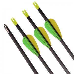 Elong 야외 112164 ID4.2mm 탄소 화살표 30inch SP600 양궁 Recurve 활 타겟 촬영