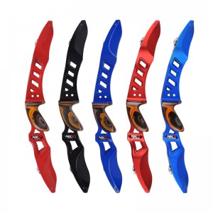 Nika Archery 220010 ET-3 21inch RH ILF Recurve Bow Outdoor Target 촬영을위한 Risurve 라이저