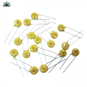 원래 공장 저항기 공급 업체 노란색 실리콘 10D431 LED 드라이버에 대 한 10mm 금속 산화물 MOV 바리리스터