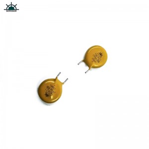 원래 공장 좋은 가격 서비스, 노란색 높은 서지 과전압 14mm HVR14D621J MOV 상업 단위 용 아연 산화물 바리스터