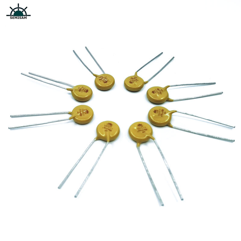 중국 제조 업체 저항 공급 업체 노란색 실리콘 10D511 직경 10mm 아연 산화물 MOV 전원 공급 장치에 대 한 Varistor