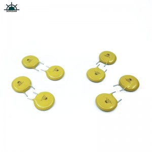 중국 전자 부품, 노란색 MOV 저항 14mm 14D471 470V ZOV 유발자 변환기 MOV 5mm