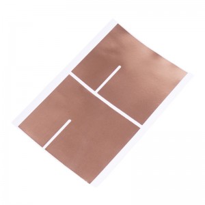 EMI 차폐 절연 시트 구리 호일 덮여 PP 절연 시트 차폐 재료 형성 공급