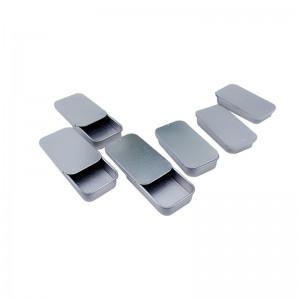 직사각형 주석 상자 (60mm * 30mm * 11mm) 슬라이딩 박스