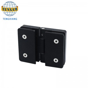 샤워 힌지 베벨 가장자리 욕실 샤워 문 경첩 스테인리스 벽 유리 힌지