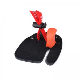 Elong 야외 42FT06 S 사이즈 RH 양궁 손가락 탭 Recurve 활 목표 촬영 목표 및 연습