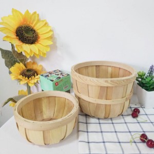 선물 포장 나무 배럴입니다