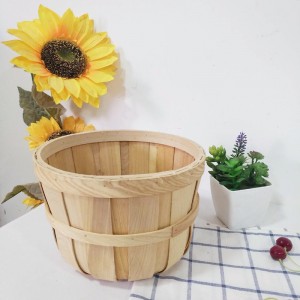 선물 포장 나무 배럴입니다