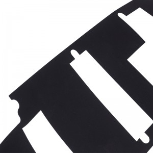 난연제 및 접는 PP 절연 시트 0.25mm 전원 절연 가스 켓 블랙 3716 절연 시트