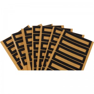 확장 방수 폼 검은 쇼크 흡수 방수 폼 산업 장비 폼 접착 성형