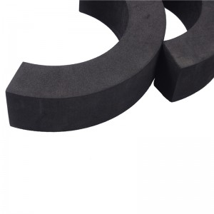 충격 흡수 EVA 이성애 재료 난연제 블랙 동관 폼 EVA 이성애 재료 성형