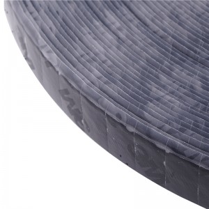 산업용 나일론 벨크로, 검은 후크와 머리카락 얼굴, 어머니 및 어머니 스티커, 뒷면에 뒤로 벨크로는 대량으로 공급 될 수 있습니다