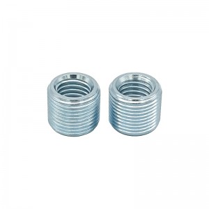 양극 처리 된 OEM 정밀 밀링 터닝 부품 아연 도금 된 나사 인서트