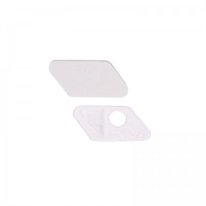 Elong 야외 25AR05 RH 투명한 흰색 플라스틱 화살표 휴식 reurve 활