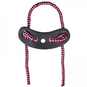 긴 옥외 470019 손목 슬링 핑크 컬러 가죽 금속 Grot 양궁 복합 활 촬영을 사용하여