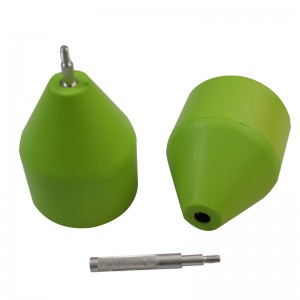 Elong 야외 157943 거품 화살표 머리 CS 게임 접착제 - 톱니 뿌리 화살촉 폼 팁 양궁 촬영 연습