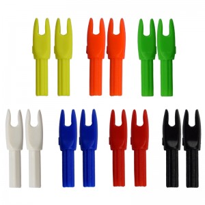 Nika 양궁 14N808 양궁 탄소 화살표 촬영을위한 플라스틱 화살표 삽입