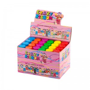 파티 축하와 장식을위한 다채로운 대만 미친 리본