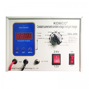Komco 배터리 충전기, 12V/24V/36V/48V/60V/72V 전압 및 전류 조정, 자동차 충전기 및 자동차, 트럭, 골프 카트, 잔디 깎는 기계, 해양, 보트, 스노 모빌, ATV, RV, SLA AGM 젤 CE EFB