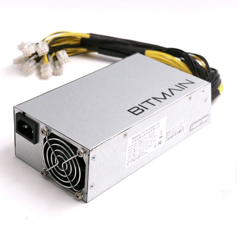 Bitcoin 광부 일반 Antminer S9 13.5T 13500GH/S, 0.098 JGH 전력 효율, 13.5/S 비트 메인 S9 16nm 1372W BM1387, 전원 공급 장치