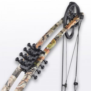 Ellongarrow240001 양궁 복합 활 고무 댐퍼 블랙 컬러 활 액세서리