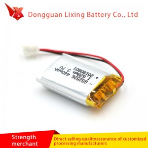 배터리 제조업체 UN38 3 보고서 852526 재미있는 제품을위한 리튬 배터리 440mAh 특수 배터리