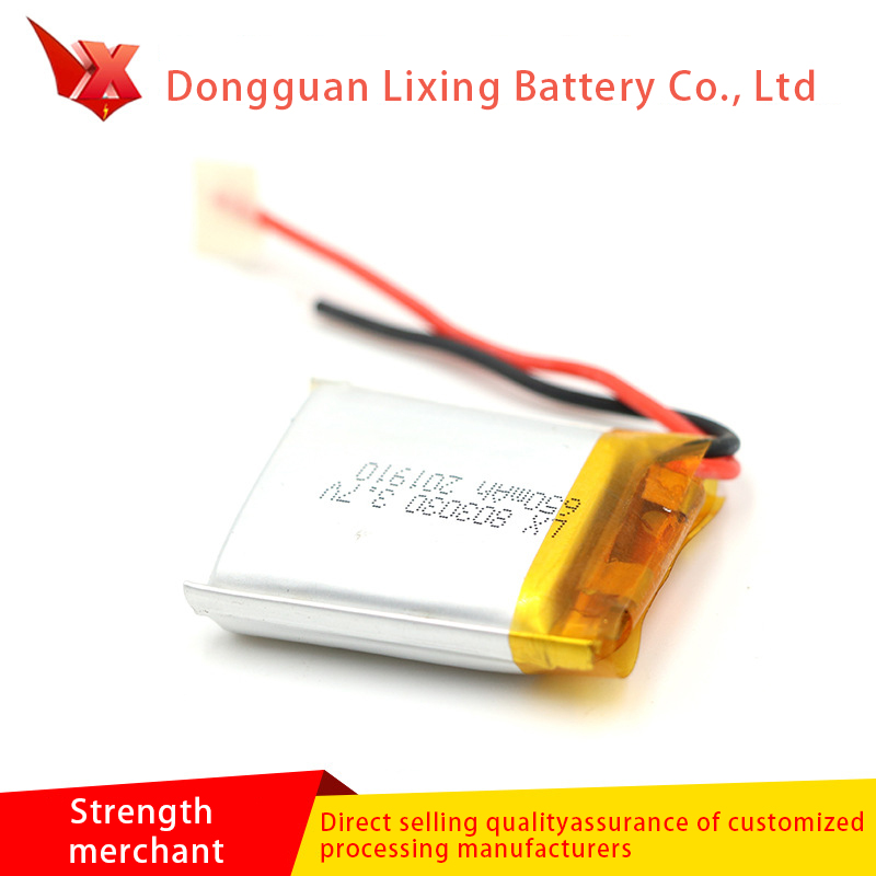 제조업체는 803030-650mAh 3.7V 울트라 - 얇은 리튬 배터리, 워크맨 및 성인 제품을위한 특수 배터리를 공급합니다.