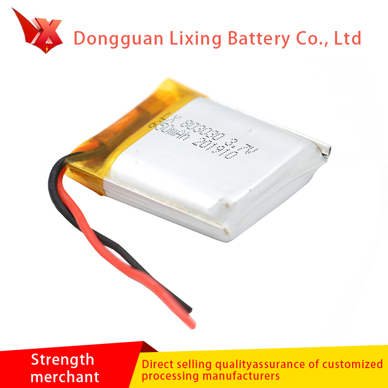 제조업체는 803030-650mAh 3.7V 울트라 - 얇은 리튬 배터리, 워크맨 및 성인 제품을위한 특수 배터리를 공급합니다.