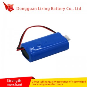 UL 18650 리튬 배터리 7.4V 전동 공구 배터리 2000mAh 쓰레기 할 수있는 특수 배터리
