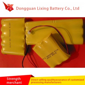 헤어 풀러를위한 특별한 배터리의 많은 수의 특수 배터리 NICD400 2.4V No. 5 조합 배터리 2.4V 제조업체에 의해 사용자 정의