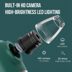 새로운 전기 기공 청소기 진공 코데도 흡입 추출기 블랙 헤드 리무버