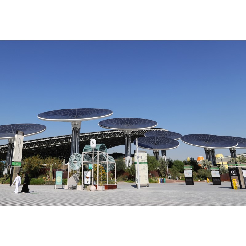 엑스포에서의 지속 가능한 기술은 세계에 대한 영감을 제공합니다