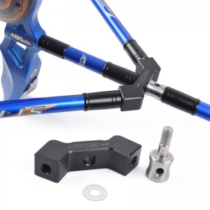 Nika Archery 240030-02 0˚ERE 40degree Archery Recurve Bow Stabilizer V-Bar