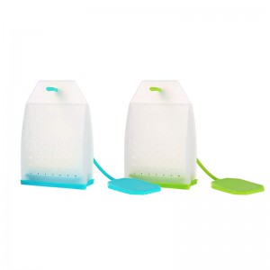 실리콘 차 주입기, 느슨한 잎 차 필터 백 스트레이너