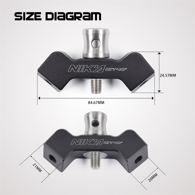 Nika Archery 240030-04 15도 40도 양궁 Recurve Bow Stabilizer V-Bar