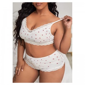 2022 Lenceria 유행 투명한 레이스 브 랄 레트 세트 핫 섹시한 여성 란제리