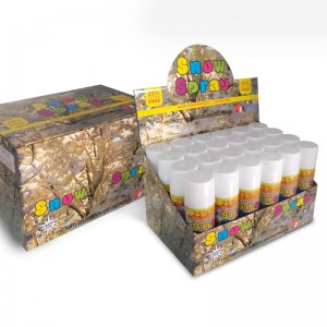 최고의 가격 150ml 화이트 폼 스프레이 대만 스노우 스프레이